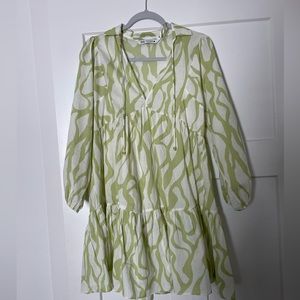 Zara dress, worn once, size medium. Not see through if you wear nude